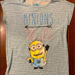 Cute Minions Child Shirt - lightweight